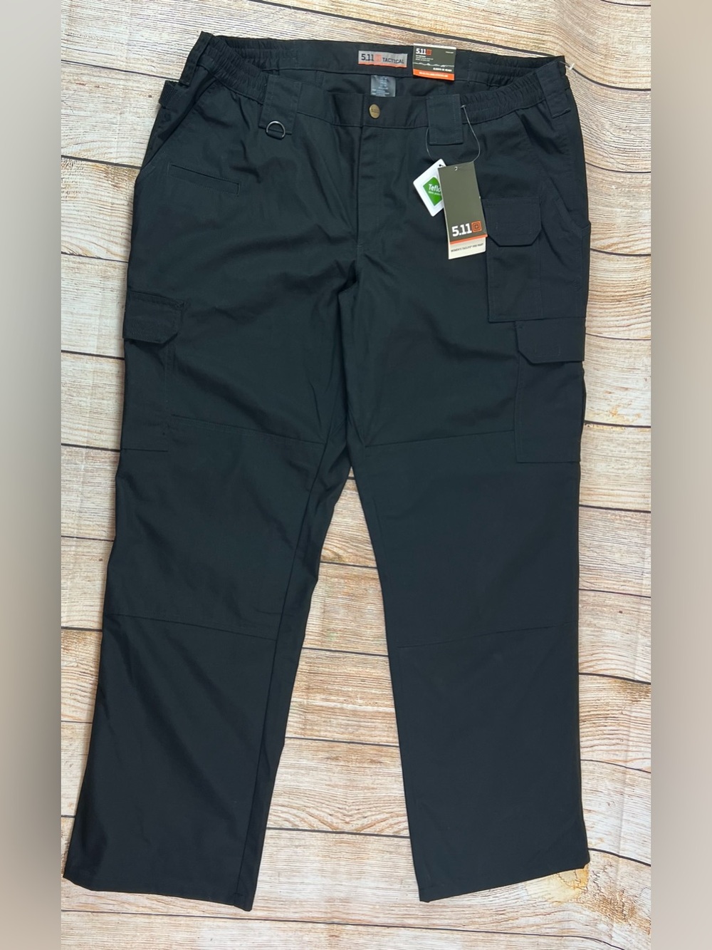 Women’s NWT 5.11 Tactical Pants Taclite Black Cargo Outdoor Size 18